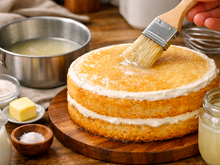 Qual é a melhor calda para molhar bolo sem interferir no sabor e na estrutura da massa?