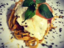 Espaguete à marguerita