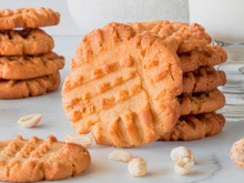 Biscoito de amendoim sem glúten e sem lactose