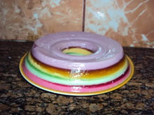 Gelatina colorida