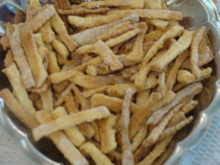 Palitos picantes de cebola