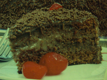 Bolo brigadeiro da Marcia