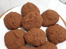 Biscoitos de farinha de coco