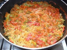 Arroz de moqueca simples (Paellinha à Baiana do Dú Badaró)