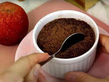 Nem lactose, nem açúcar: eu tinha 2 maçãs e fiz esse mousse de chocolate vegano com sabor de trufa