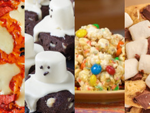 Pizza e brownie de fantasma, mesa de pipoca e cookies de abóbora com marshmallow e chocolate: como fazer essas gostosuras de Halloween que são tendência para 2024