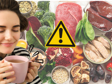 Veja por que você não deve tomar uma xícara de chá quente com esses alimentos ricos em ferro