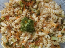 Macarrão com brócolis