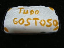 Pavê de pêssego da Ivone