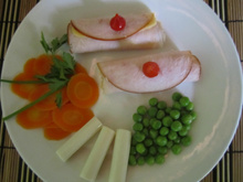 Peito de peru recheado