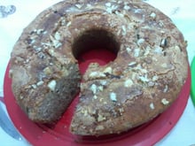 Bolo de banana integral