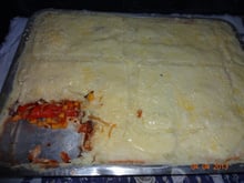 Cachorro quente de forno