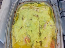 Filé de merluza com molho de azeitonas
