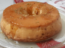 Pudim gourmet de limão 