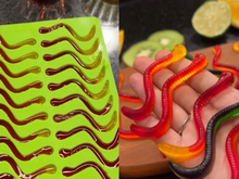 'Meu filho ama levar na lancheira da escola': como fazer a balinha minhoca em casa de um jeito saudável e muito simples!