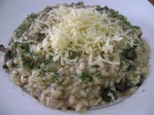 Risoto de funghi secchi