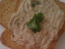 Patê de sardinha