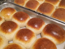 Pão caseiro da Elaine