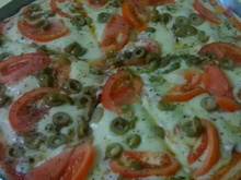 Pizza de liqüidificador