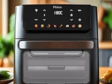 Mais comida, menos espera: esta air fryer de 11 litros faz render cada preparo