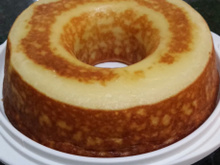 Bolo de carimã (mandioca puba)
