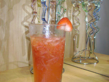 Drink de morango do Ju