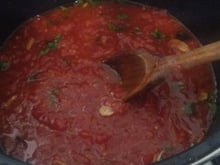 Molho de tomate (caseiro)