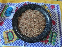 Farofa de soja texturizada