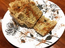 Bolo fit de banana de caneca