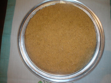 Bolo de paçoquinha