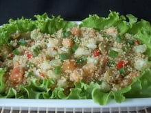 Salada de quinoa