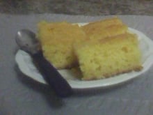 Broa cozida de fubá