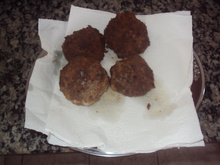 Bolinho de carne moída da mamãe