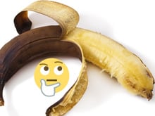 Do nada a casca da banana ficou toda escura depois que você colocou na geladeira? A ciência explica se pode comer