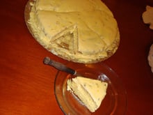 Bolo de maracujá gelado