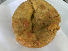 Tortinha de cenoura e abobrinha