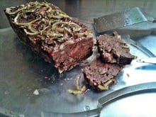 Rocambole de carne americano (meatloaf)