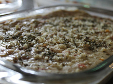 Torta de frango com mandioca