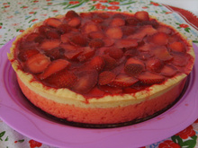 Torta de morango da Dani