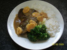 Filé mignon com falso molho madeira