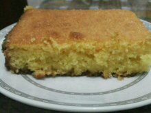 Bolo de milho verde