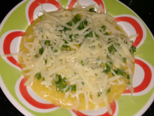 Caldo de milho verde com frango