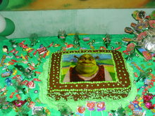 Bolo do Shrek