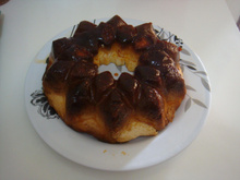 Pudim de pão (falso pudim de leite condensado)