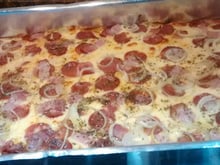 Pizza prática de pão pullman
