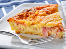 Torta salgada leve e gostosa