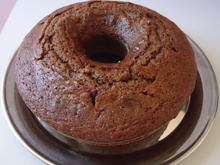 Bolo de coca-cola e doce de ameixa