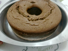 Bolo de banana e aveia