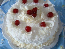 Bolo leve de doce de leite