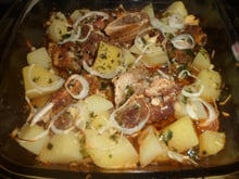 Costela com batata diferente